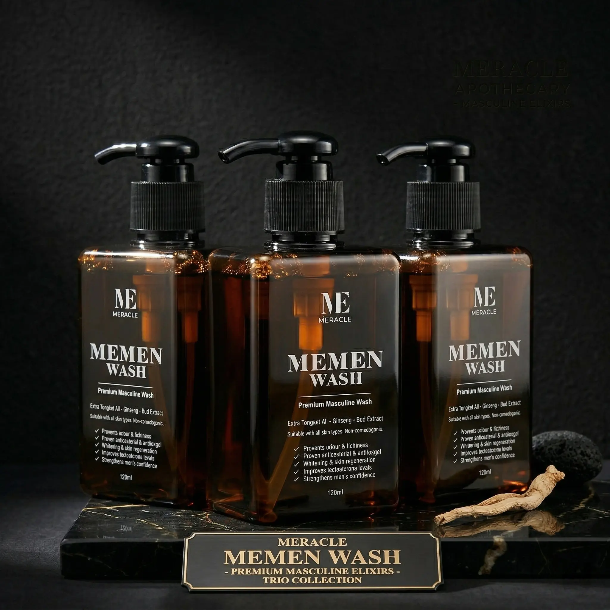 MeMen Wash 男性洗护（3支装）